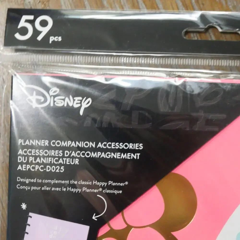 NEW Happy Planner Disney Minnie Mouse Classic Planner Companion Folders Papers